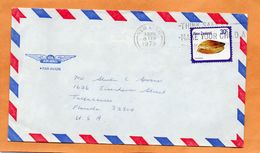 New Zealand Cover Mailed To USA - Cartas & Documentos