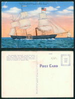 USA [OF #15641] - SAVANNAH STEAMSHIP - DEFECTS FOLDED !!!!!! - Savannah