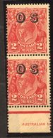 Australia, Yvert S52, Scott O3, SG O125, MNH - Dienstmarken