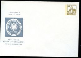 Bund PU108 D2/003 Privat-Umschlag 100 J. POSTAMT BREMEN ** 1978 - Private Covers - Mint