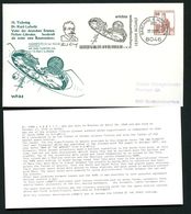 Bund PU250 B1/003 Privat-Umschlag KURD LASSWITZ Garching 1985  NGK 4,00 € - Privatumschläge - Gebraucht