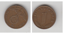 ALLEMAGNE - 1 REICHPFENNIG 1938 A - 1 Reichspfennig