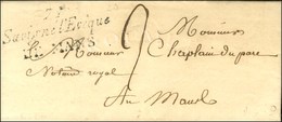 71 / Savigné L'Evêque / LE MANS Sur Lettre Avec Texte Daté 1828. - TB / SUP. - R. - 1801-1848: Vorläufer XIX