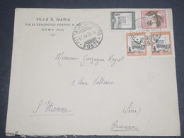 VATICAN - Enveloppe Pour La France En 1936 , Affranchissement Plaisant - L 12440 - Briefe U. Dokumente