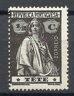 TETE , 1/2 C , Types Cérès , 1914 , N° YT: 26 ** - Tete