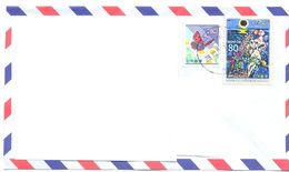 2001. Japan, The Letter Sent By Air-mail Post To Moldova - Cartas & Documentos
