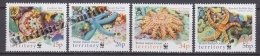 British Indian Ocean 2000 Yvert 240- 243, Marine Fauna, Starfish - MNH - Territoire Britannique De L'Océan Indien