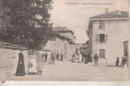 Châtonnay - Place De La Bascule Et Grande Rue - Châtonnay