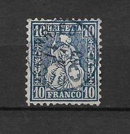 LOTE 1377  ///  SUIZA 1862    YVERT Nº: 36 - Used Stamps