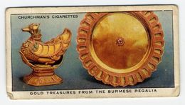 Churchman - 1937 - Treasure Trove - 41 - Gold Treasures From The Burmese Regalia - Churchman