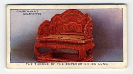 Churchman - 1937 - Treasure Trove - 45 - The Throne Of The Emperor Ch'ien Lung - Churchman