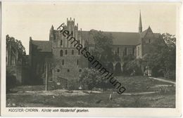 Koster Chorin - Kirche Vom Klosterhof Gesehen - Foto-AK 30er Jahre - Verlag Ludwig Walter Berlin - Chorin