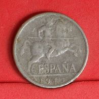 SPAIN 10 CENTIMOS 1945 -    KM# 766 - (Nº19903) - 10 Céntimos