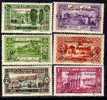 Grand Liban N° 63 / 74  X Surtaxe Au Profit Des Réfugiers Du Djebel Druze La Série Des 12 Val.  Trace De Charn. Sinon TB - Unused Stamps