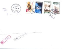 2000. Romania, The Letter Sent  By Registered Air-mail Post To Moldova - Cartas & Documentos