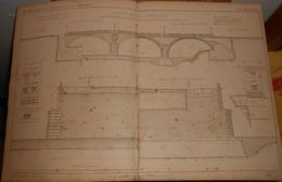 Plan Du Pont Saint-Michel à Paris En 1858. 1859 - Travaux Publics