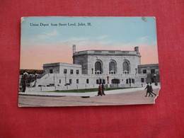 Union Depot Street Level  Corner Chip - Illinois > Joliet   Ref 2817 - Joliet