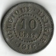 Pièce De Monnaie 10    Centimes 1916 NLD/Fr - 10 Cents