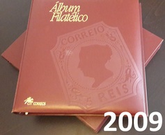 PORTUGAL - ÁLBUM FILATÉLICO - Full Year Stamps + Blocks + ATM / Machine Stamps - MNH - 2009 - Livre De L'année