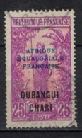 OUBANGUI     N°  YVERT    51    ( 2 )       OBLITERE       ( O   2/25  ) - Used Stamps