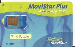 TARJETA GSMT 039 MOVISTAR  MUY ANTIGUA BAILARINAS - Telefonica