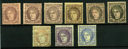 España Nº 102/102c, 103/4 , 106a, 107. Año 1870 - Unused Stamps