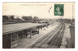 91 ESSONNE - JUVISY Les Voies Ferrées - Juvisy-sur-Orge