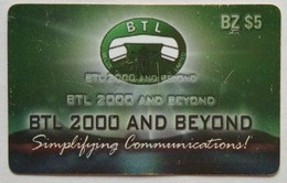 Belize  BTL 2000 And Beyond  Remote $5 - Belize