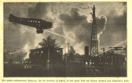 Nachtflug (Lufthansa)  / 4 Bilder Mit Miniartikel, Entnommen Aus Zeitschrift / 1928 - Colis