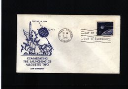 Canada 1966 Space / Raumfahrt  Interesting FDC - America Del Nord