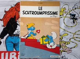 BD Les Schtroumphs - Le Schtroumpfissime - Peyo - Publicité (1972) - Schtroumpfs, Les