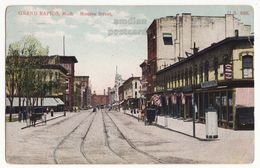 GRAND RAPIDS Michigan MI, 1900s Monroe Street View Vintage Postcard - Grand Rapids