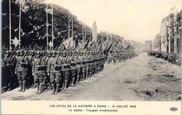 Evenement - Les Fêtes De La Victoire , 14 Juillet 1919 - Le Défilé - Troupes Américaines - Demonstrationen