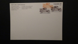 Canada - 34c - Post Card - Postal Stationery - Look Scan - 1953-.... Regno Di Elizabeth II