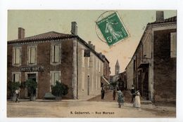 GABARRET - 40 - Landes - Rue Marsan - Hôtel BIBE - Gabarret