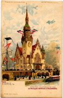 CPA PARIS Transparente Système Contre La Lumière Non Circulé Type Gruss Exposition Universelle De 1900 - Hold To Light