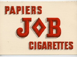 BUVARD  Marque  Papiers  à  Cigarettes  JOB - Verzamelingen & Reeksen