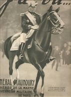 Militaria Revue J'ai Vu.... N°52 Du 13 Novembre 1915 Général Manoury Le Héros De La Marne Gouverneur Militaire De Paris - Autres & Non Classés