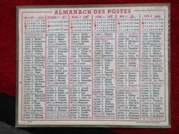 Almanach Des Postes / De 1961 - Grand Format : 1961-70