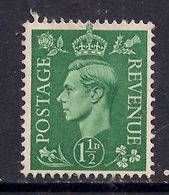 GB 1951 KGV1 1 1/2d Pale Green Unused No Gum SG 505 ( G410 ) - Unused Stamps