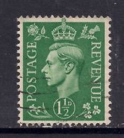 GB 1951 KGV1 1 1/2d Pale Green Small Spot In Leave SG 505d Q9 (B390 ) - Unused Stamps