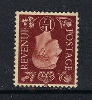 GB 1937 KGV1 1 1/2d Red Brown Invert Wmk SG 464wi Unused No Gum (A280 ) - Ongebruikt