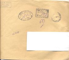 2000. Bulgaria, The Letter Send By Registered Post To Moldova - Briefe U. Dokumente