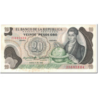 Billet, Colombie, 20 Pesos Oro, 1983, Undated (1983), KM:409d, SPL - Kolumbien