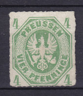 Preussen 1861 Mi. 14a    4 Pf. Preussischer Adler Im Achteck MNG - Mint