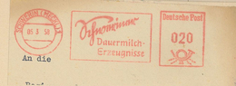 Schwerin Mecklenburg Dauermilch Erzeugnisse Milch 5.3.58 - Andere & Zonder Classificatie