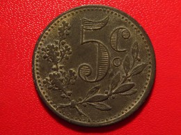 Algérie - Bon Pour 5 Centimes 1917 Chambre De Commerce D'Alger 3521 - Algérie