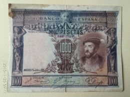 1000 Pesetas 1925 - 1000 Peseten