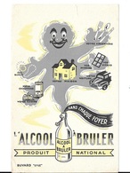 BUVARD  Marque  ALCOOL  A  BRULER  PRODUIT  NATIONAL - Verzamelingen & Reeksen