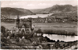 Appolinaris Kirche Mit Blick Auf Unkel Und Siebengebirge - Bad Honnef